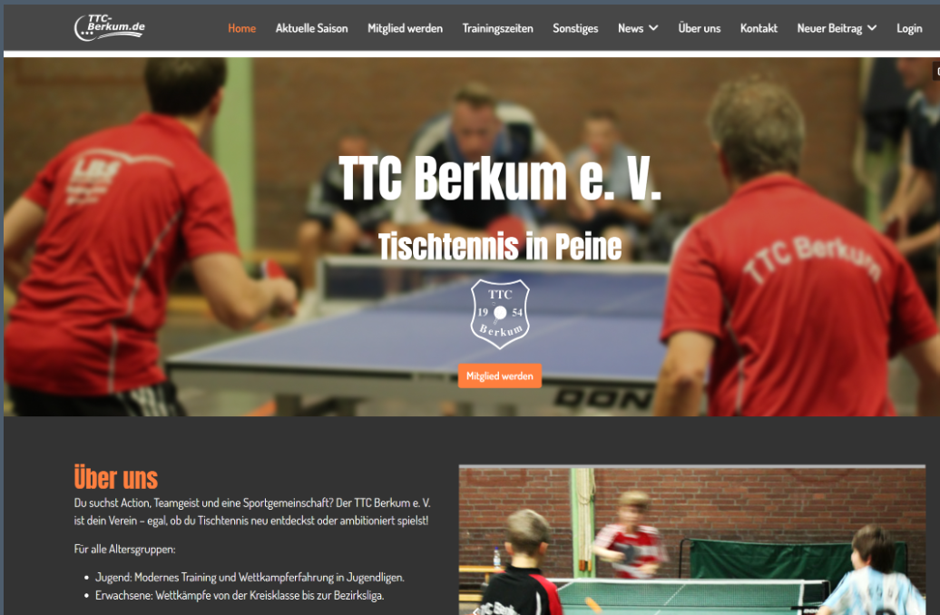 Neue Webseite online
